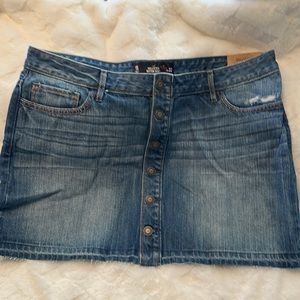 Hollister Button Skirt